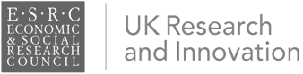 Logo : Economic and Social Research Council - UK Research and Innovation