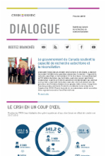 Dialogue - February 2019 - Government of Canada supports Indigenous research capacity and reconciliation