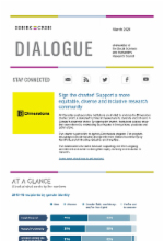 Dialogue - March 2020 - Sign the charter! Support a more equitable, diverse and inclusive research community