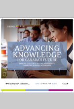Advancing knowledge for Canada's future