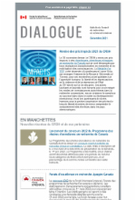 Dialogue - December 2021 - Remise des prix Impacts 2021 du CRSH