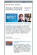 Dialogue - December 2022 - Celebrating the 2022 Impact Awards winners, and their research