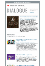 Dialogue - March 2022 - New partnership to advance reconciliation