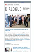 Dialogue - September 2023 - Recipients and chairs announced for SSHRC and tri-agency opportunities