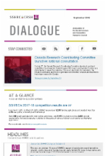 Dialogue - September 2018 - Canada Research Coordinating Committee launches national consultation
