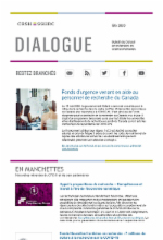 Dialogue - Été 2020 - Fonds d'urgence venant en aide au personnel de recherche du Canada